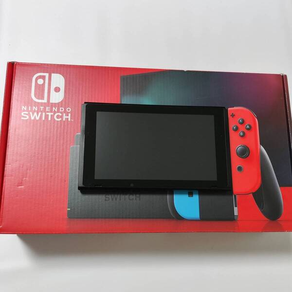 送料無料 動作確認済み Nintendo Switch HAD-S-KABAA 新モデル バッテリー改良型 本体のみ HAC-001(-01) 中古
