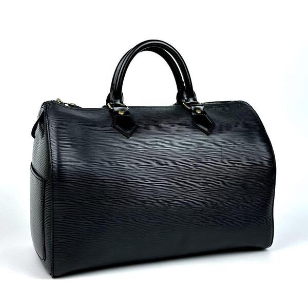 【美品】LOUIS VUITTON ルイヴィトン エピ スピーディ 30 M59022 ハンドバッグ ボストンバッグ フォーマル ビジネス 男女兼用 レザー 黒