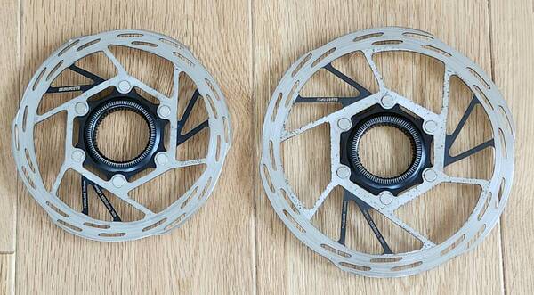 SRAM Paceline 160mm 140mmディスクローターセット