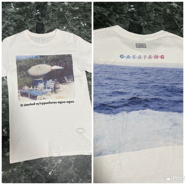 TANGTANG タンタン フォトプリント Tシャツ GASATANG S