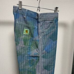 Carhartt カーハート ヘリンボーンペインターパンツ リメイクワークパンツ