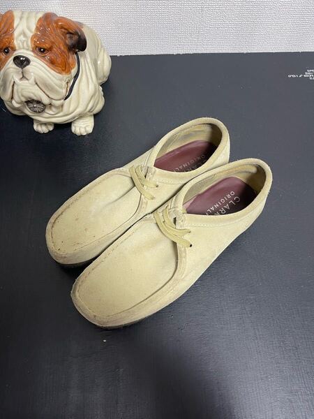 Clarks クラークス ワラビー スエード UK7 1/2