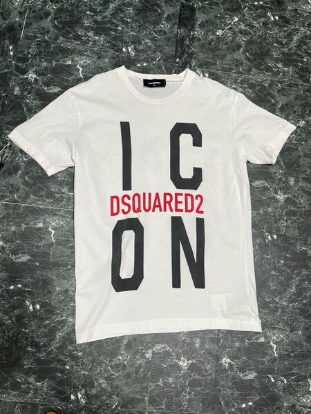 Dsquared2 ディースクエアード ICON 半袖 ロゴTシャツ Mサイズ