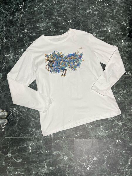 graniphグラニフ× junaida 逆ソクラテス ロングTシャツ XL