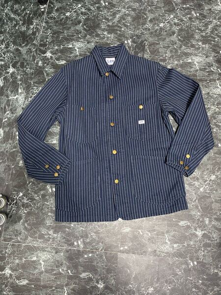 Lee DUNGAREES LOCO JACKET リー ストライプカバーオール