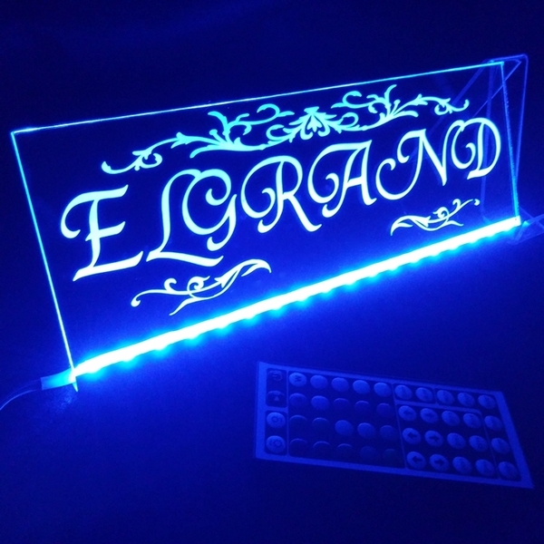 エルグランド③ リモコン付 フルカラーLED アクリルプレート 日産 NISSAN カスタム パーツ ステッカー ライト E52 E51 E50 PE NE ME WE