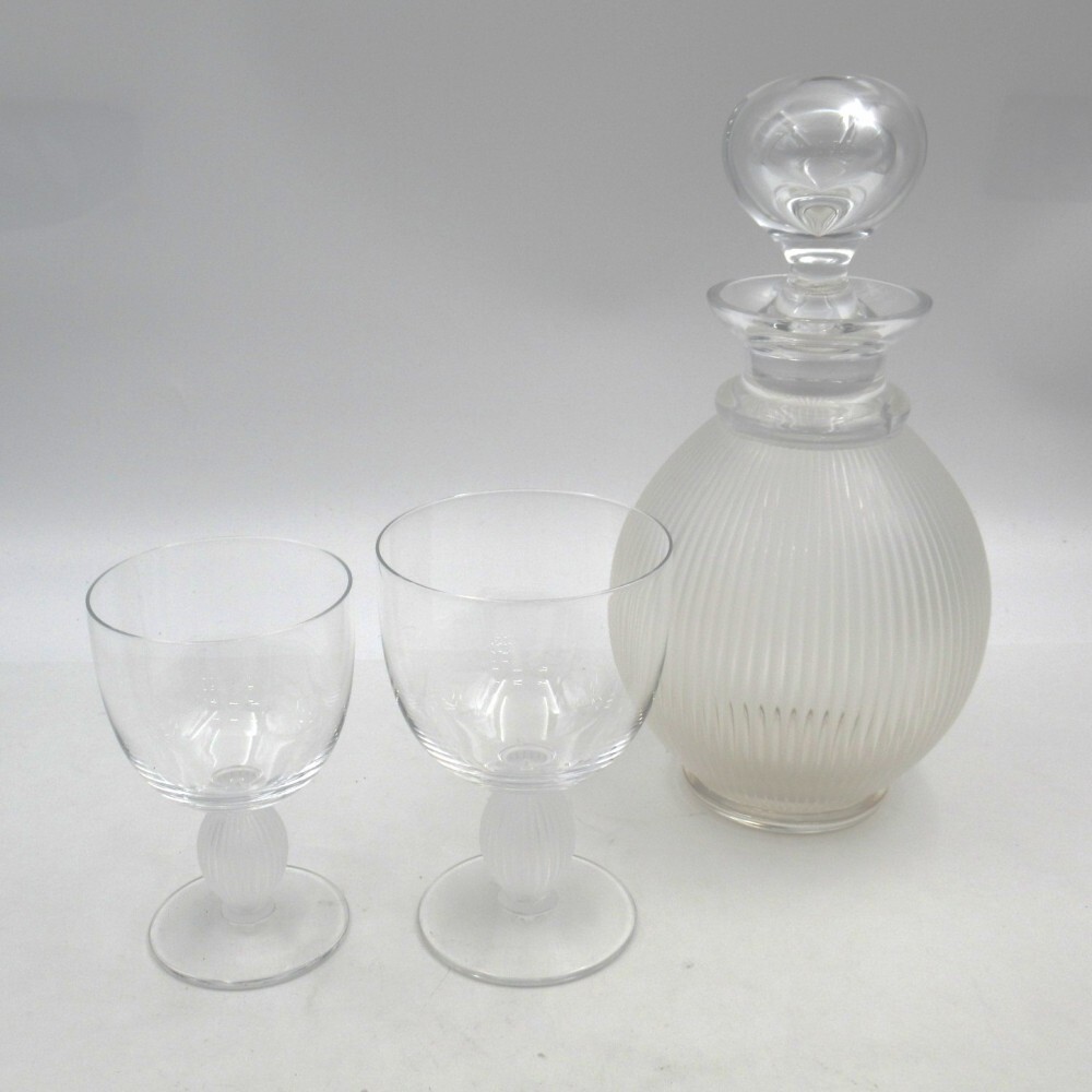 ルネ・ラリック R.LALIQUE デキャンタ 水差し