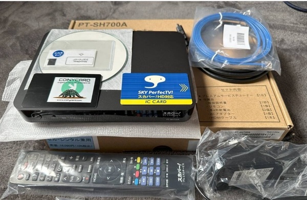 PT-SH700A 使用時間少美品 全視聴 900番OK 暗証0000 正規カード+視聴不可にならない最新カード付 参考 Coiny