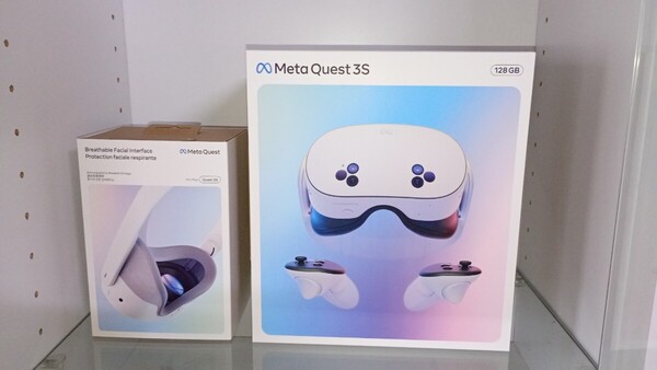 Meta Quest 3s 128GB 未開封品 facial interface付き