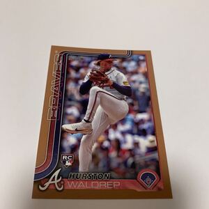 2025シリ HURSTON WALDREP 2025 topps series 1