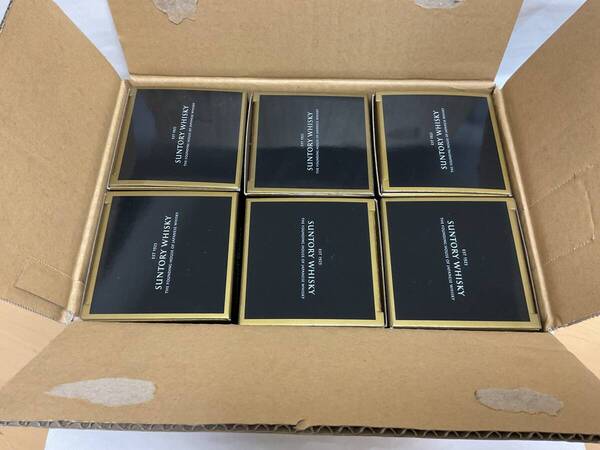 空箱のみ サントリー 山崎18年【6箱】 外箱入 送料無料 箱のみです