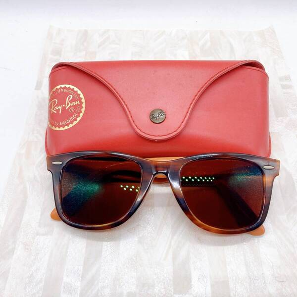 RayBan レイバン サングラス ブラウン RB2140F 11772K 美品 正規品 送料無料