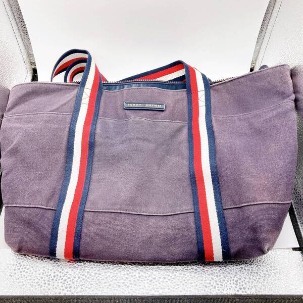 TOMMY HILFIGER トミーヒルフィガー トートバッグ 中古 正規品 送料無料