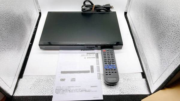 Panasonic パナソニック DVDプレーヤー DVD-S500-K 中古 動作確認済 送料無料