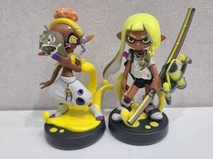 SG749 任天堂 Switch amiibo スプラトゥーン3 アミーボ インクリング イエロー 黄色 イカガール ウツホ