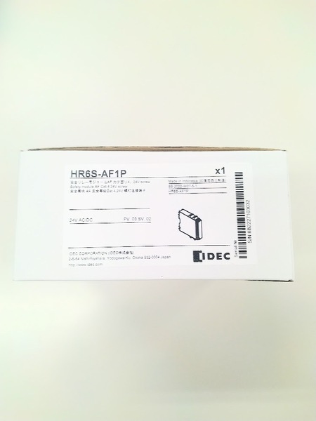 正規代理店購入 IDEC 安全リレーモジュール HR6S-AF1P