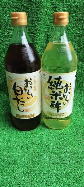 おいしい純米酢 おいしい白だし2点セット