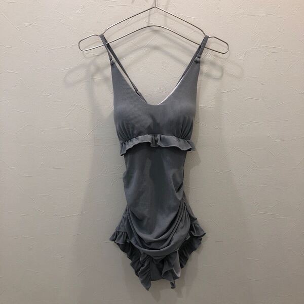 TNZ871 Dazy 水着 ワンピース グレー レディース S