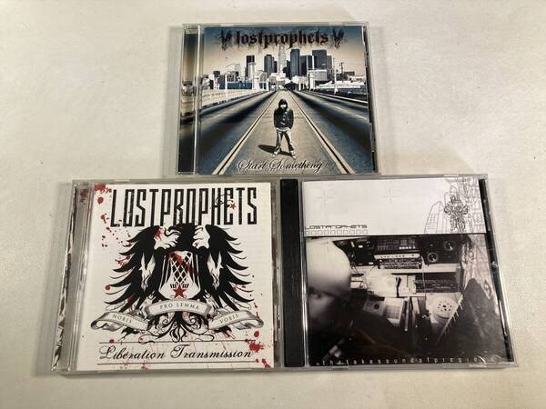【W9926】ロストプロフェッツ CD アルバム 国内盤 3枚セット●Lostprophets●Thefakesoundofprogress●Liberation Transmission