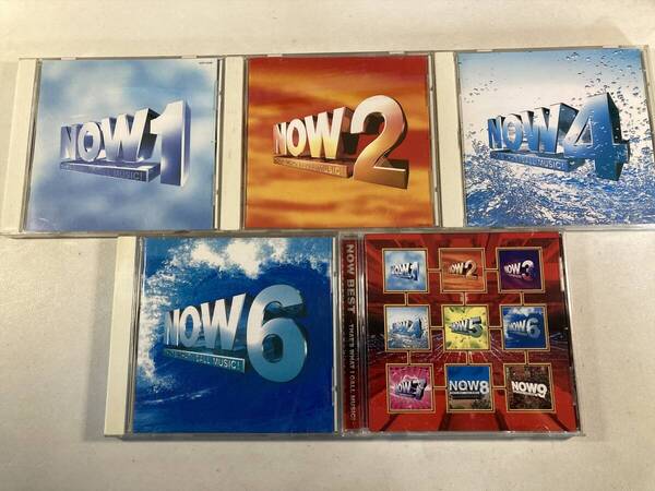 【W9932】NOWシリーズ CD コンピレーションアルバム 国内盤 5枚セット
