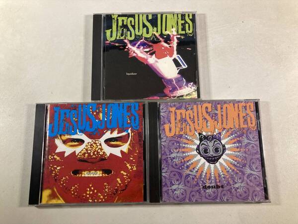 【W9949】ジーザス・ジョーンズ CD アルバム 3枚セット●Jesus Jones●Liquidizer●Doubt●Perverse