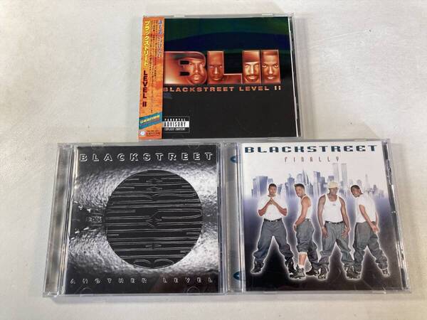 【W9960】ブラックストリート CD アルバム 3枚セット●Blackstreet●Another Level●Finally●Level II