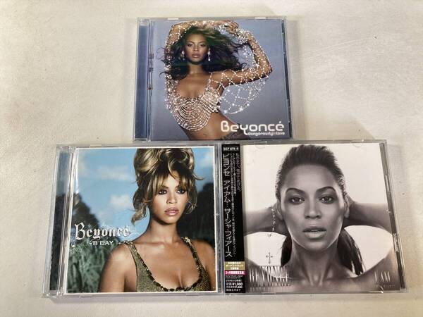 【W9964】ビヨンセ CD アルバム 3枚セット●Beyonce●Dangerously in Love●B'Day●I Am... Sasha Fierce