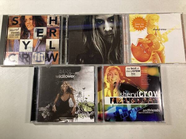 【W9977】シェリル・クロウ CD アルバム 5枚セット●Sheryl Crow●Tuesday Night Music Club●C'mon C'mon●Wildflower