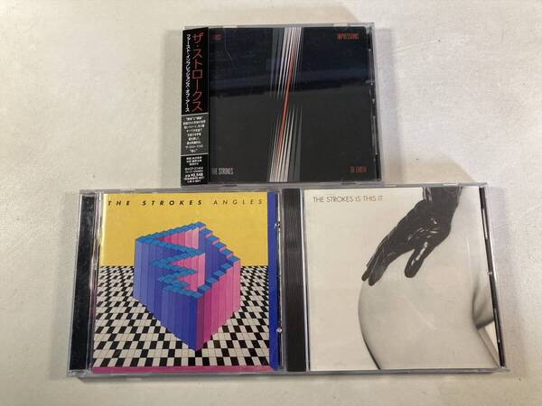 【W9986】ザ・ストロークス CD アルバム 3枚セット●The Strokes●First Impressions of Earth●Angles●Is This It