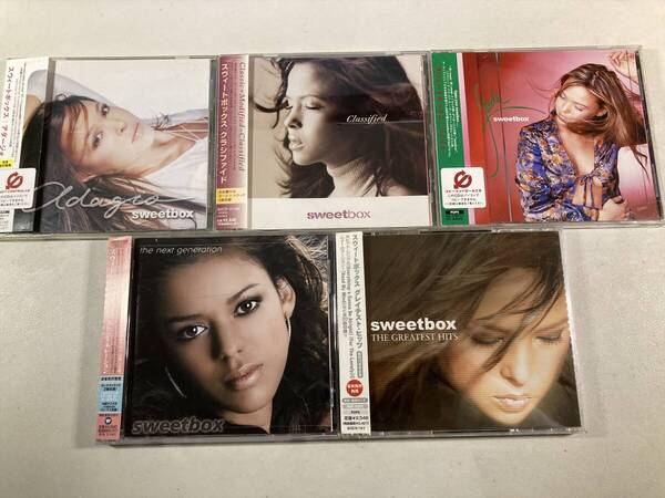 【W9992】スウィートボックス CD アルバム 国内盤 帯付き 5枚セット●Sweetbox●Adagio●Classified●Jade●The Next Generation