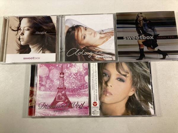 【W9993】スウィートボックス CD アルバム 国内盤 5枚セット●Sweetbox●Classified●Adagio●Addicted●Diamond Veil●The Greatest Hits