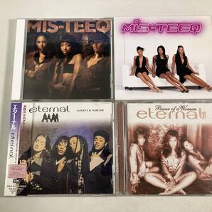 【W9995】ミスティーク エターナル CD アルバム 4枚セット●Mis-Teeq●Eternal●Eye Candy●Always & Forever●Power of a Woman