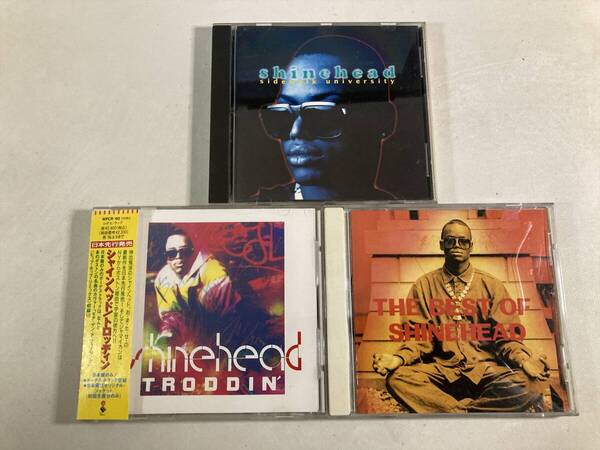 【W0007】シャインヘッド CD アルバム 3枚セット●Shinehead●Sidewalk University●Troddin'●The Best of Shinehead