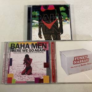 【W0020】バハ・メン CD アルバム 国内盤 3枚セット●Baha Men●Here We Go Again●2 Zero 0-0●Funky Nassau