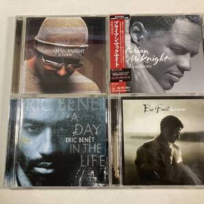【W0024】ブライアン・マックナイト エリック・ベネイ CD アルバム 4枚セット●Brian McKnight●Eric Benet●U Turn●Superhero●Hurricane