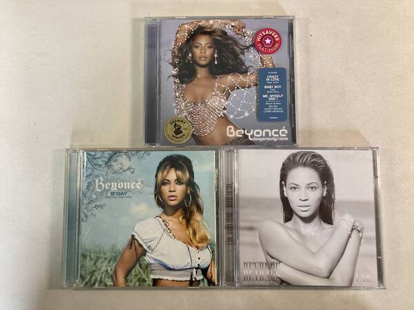 【W9074】ビヨンセ CD アルバム 3枚セット●Beyonce●Dangerously in Love●B'Day●I Am... Sasha Fierce