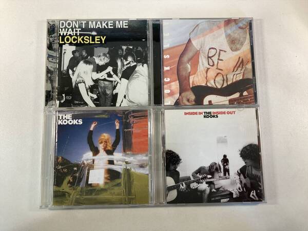 【W7599】ザ・クークス ロックスリー CD アルバム 4枚セット●The Kooks●Locksley●Inside In/Inside Out●Junk of the Heart