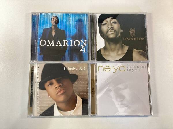 【W7611】Ne-Yo オマリオン CD アルバム 4枚セット●ニーヨ●Omarion●O●21●In My Own Words●Because of You