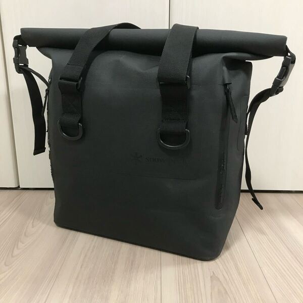 snow peak 2WAY Dry Tote Bag スノーピーク ドライ トート バッグ ショルダー ストラップ ロールトップ 防水 キャンプ アウトドア キャリー