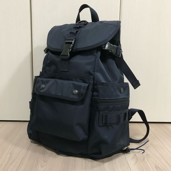 PORTER POTR DAIWA PIER39 BACKPACK BAG NAVY ポーター ダイワ ピア 39 吉田カバン バックパック フィッシング リュック バッグ ネイビー