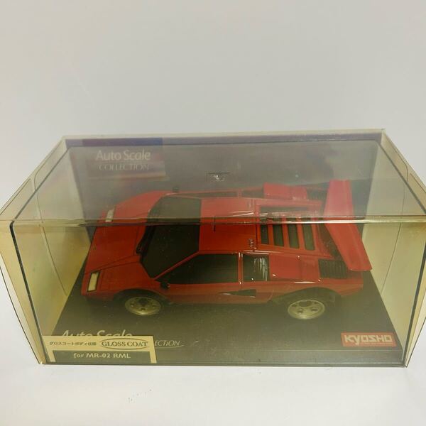 KYOSHO 京商 ミニッツ オートスケール ランボルギーニカウンタック LP500S レッド グロスコート MZX316R