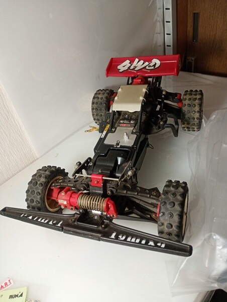 タミヤ ホットショット 4WD 電動RC バギー メカレス 未塗装ボディ付