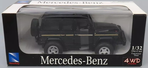 【ミニカー】 1/32 1981 Mercedes-Benz 300GD ブラック 新品未開封品
