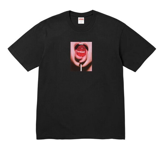 送料無料【黒・XXL】Lollipop Tee supreme 国内正規品 新品未開封 24aw シュプリーム ロリポップ ティー ブラック XXLarge black 黒色