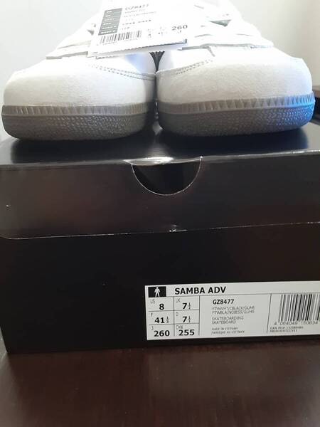 【新品未使用】adidas アディダス SAMBA 26.0cm 白 定価2000円引 送料無料