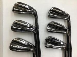 TaylorMade Taylormade TM железный комплект P*790 BLACK Taylor Made P*790 BLACK 6S USA Flex S б/у C разряд