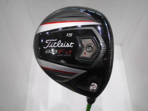 Titleist 913F フェアウェイウッド 15度 Titleist GOLF CLUBS : 913F Fairway｜ タイトリスト ゴルフ