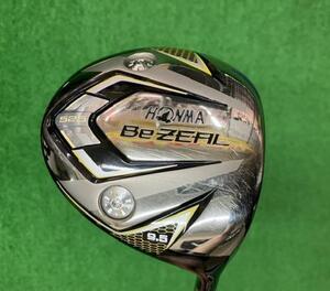 ホンマゴルフ ビジール ホンマ HONMA ドライバー Be ZEAL 525 9.5° フレックスS 中古 Cランク