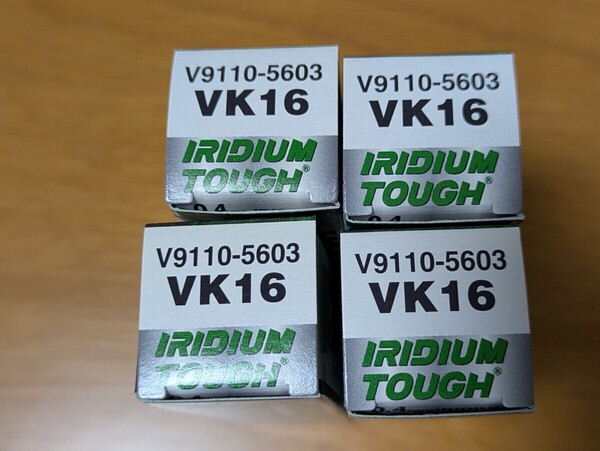デンソースパークプラグイリジウムタフVK16 4本セット