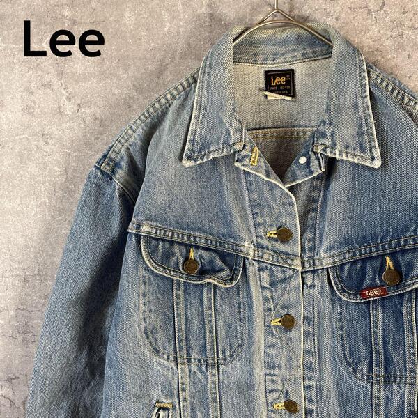 Lee 80s USA製 デニムジャケット Gジャン Lメンズ I3
